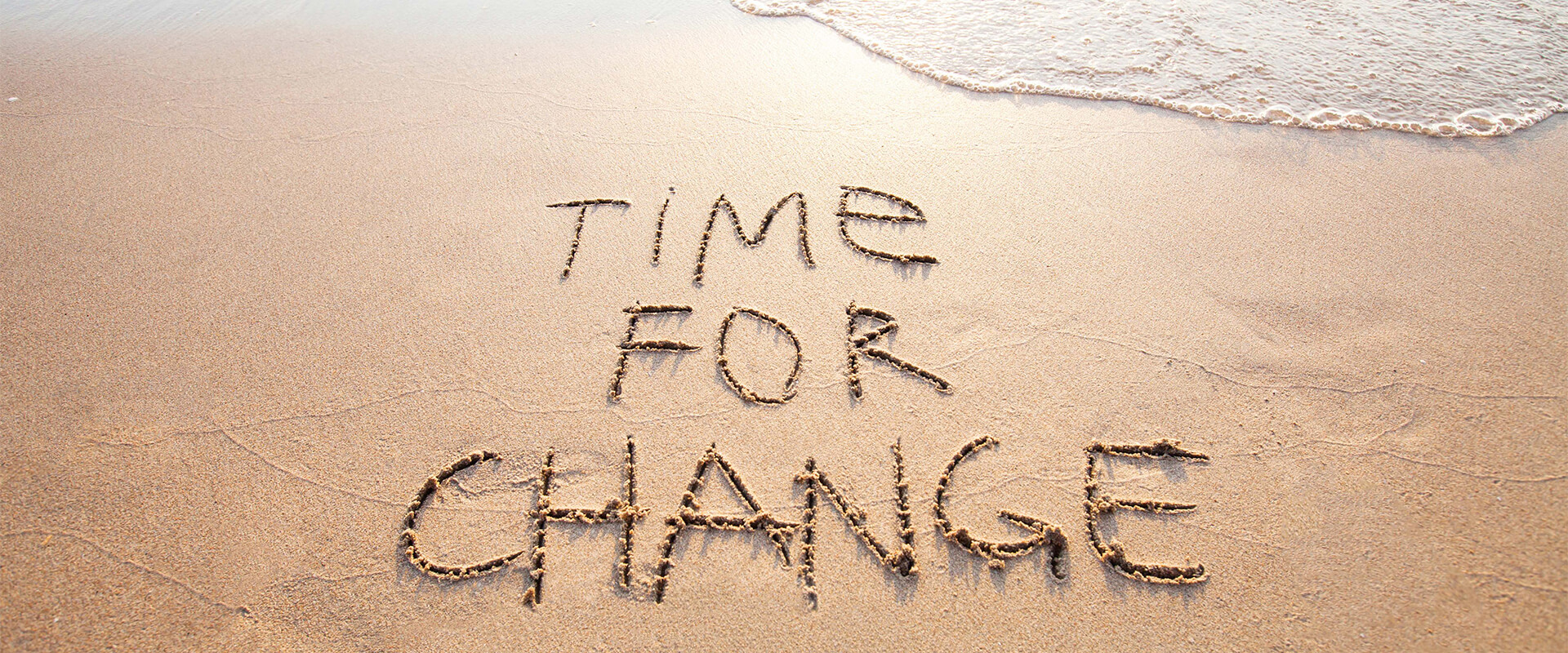 Time For Change Slider Image